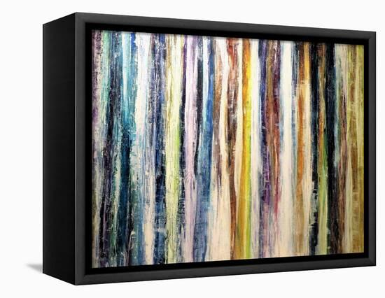 Harmony-Hyunah Kim-Framed Stretched Canvas