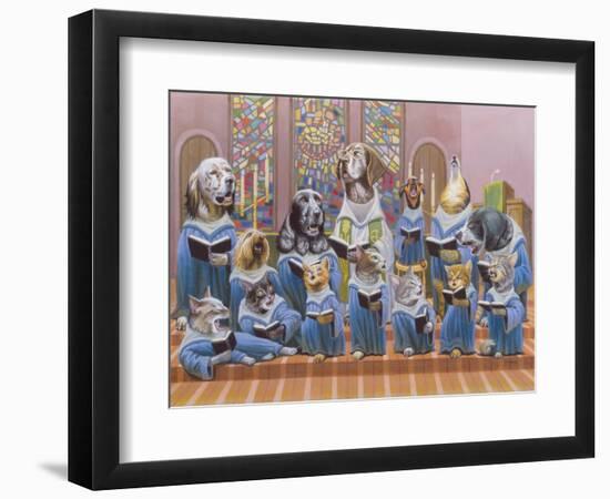 Harmony-Bryan Moon-Framed Art Print