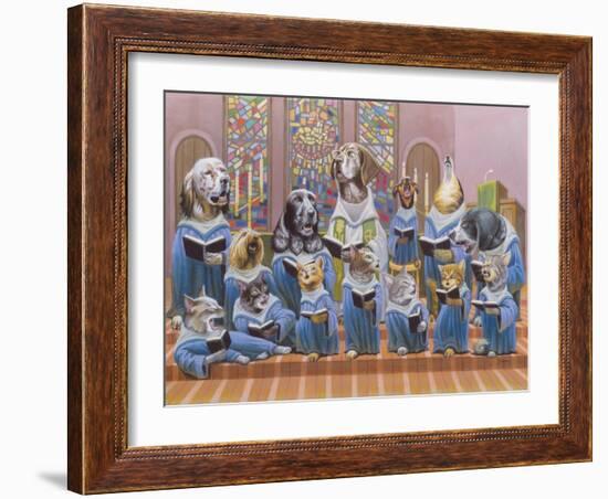 Harmony-Bryan Moon-Framed Premium Giclee Print