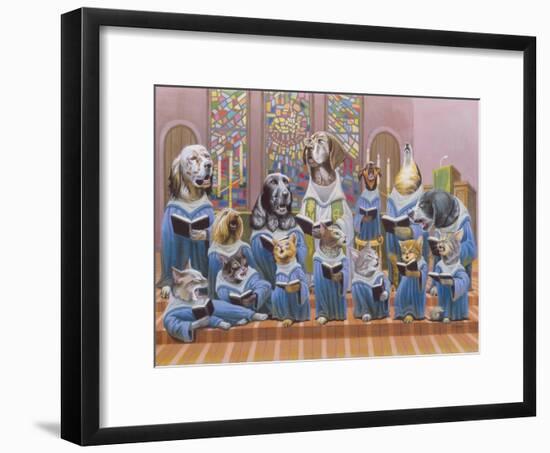 Harmony-Bryan Moon-Framed Premium Giclee Print