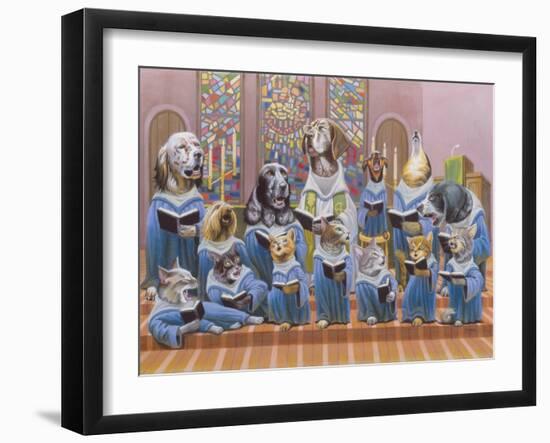 Harmony-Bryan Moon-Framed Premium Giclee Print