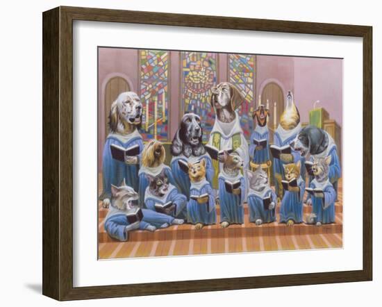 Harmony-Bryan Moon-Framed Art Print