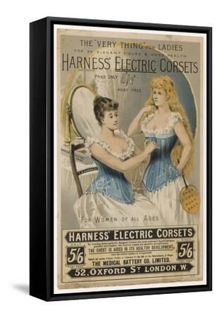 Harness' Electric Corset for Women of All Ages' Art Print