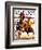 "Harness Race," Saturday Evening Post Cover, August 17, 1935-Maurice Bower-Framed Giclee Print