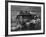 Harness Racing at All Russia Horse Show at the Hippodrome-Howard Sochurek-Framed Photographic Print