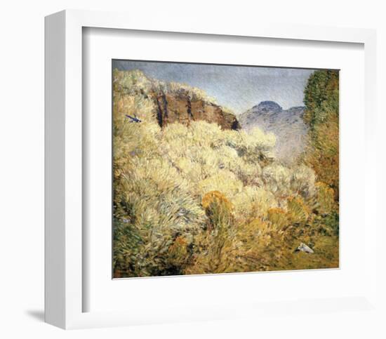 Harney Desert, 1908-Frederick Childe Hassam-Framed Premium Giclee Print