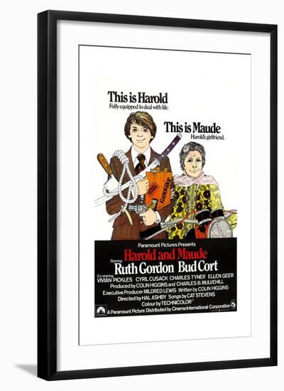 Harold and Maude, 1971-null-Framed Giclee Print