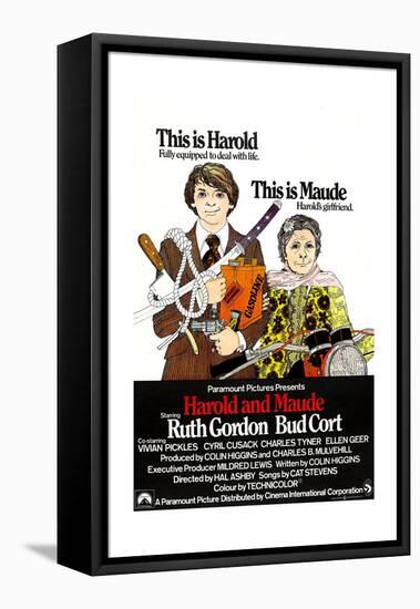 Harold and Maude, 1971-null-Framed Premier Image Canvas