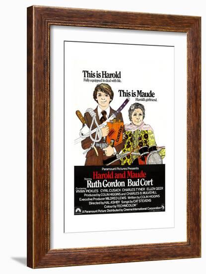 Harold and Maude, 1971-null-Framed Giclee Print