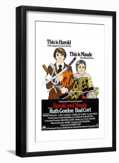 Harold and Maude, 1971-null-Framed Giclee Print