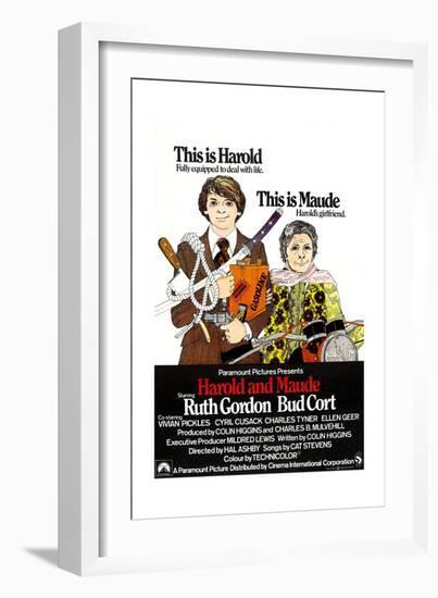 Harold and Maude, 1971-null-Framed Giclee Print