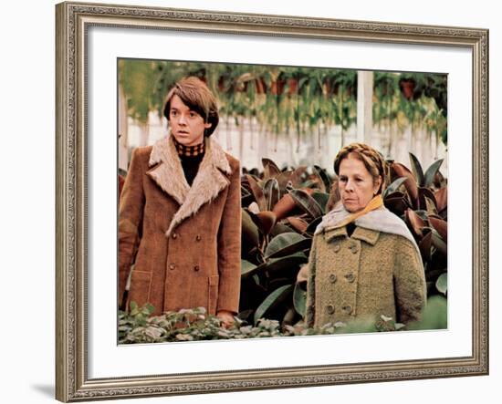 Harold And Maude, Bud Cort, Ruth Gordon, 1971-null-Framed Photo