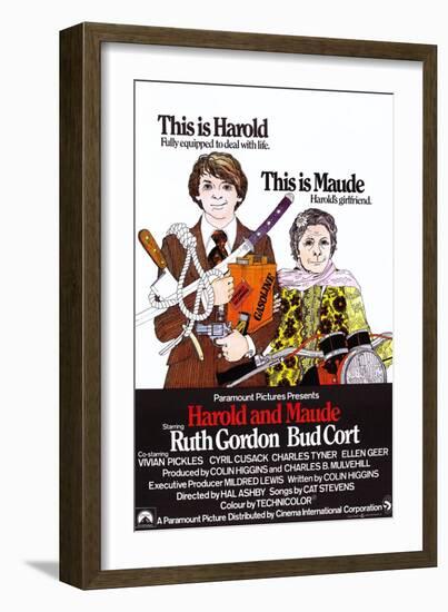 Harold and Maude-null-Framed Art Print