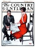 "Pleasant View Farms," Country Gentleman Cover, July 11, 1925-Harold Brett-Giclee Print