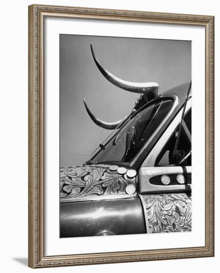 Harold Club's Fancy Station Wagon-Michael Rougier-Framed Photographic Print