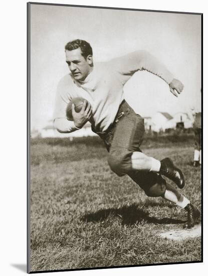 Harold Edward 'Red' Grang, American Football player, mid 1920s-Unknown-Mounted Photographic Print