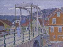 Canal Bridge, Flekkefjord-Harold Gilman-Giclee Print
