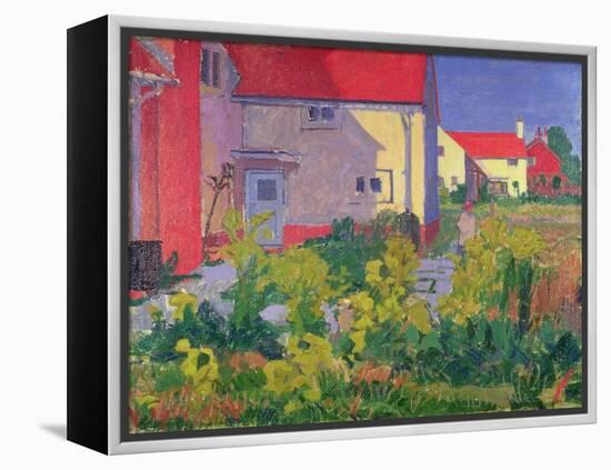 Harold Gilman's House at Letchworth-Spencer Frederick Gore-Framed Premier Image Canvas