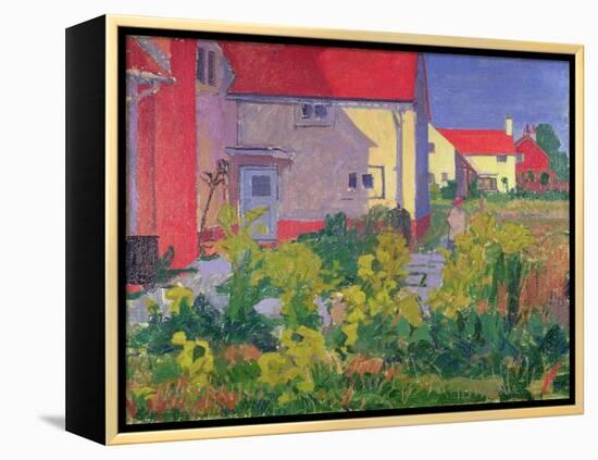 Harold Gilman's House at Letchworth-Spencer Frederick Gore-Framed Premier Image Canvas