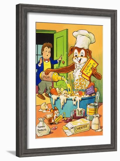 Harold Hare-Hugh Mcneill-Framed Giclee Print