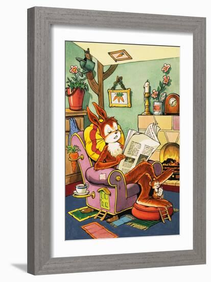 Harold Hare-Hugh Mcneill-Framed Giclee Print