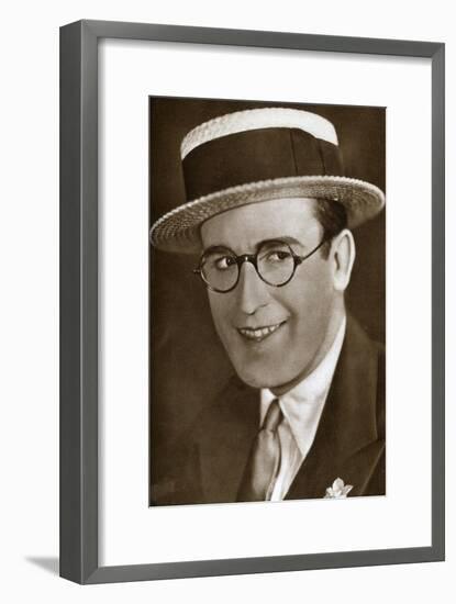 Harold Lloyd, American Actor and Film Maker, 1933-null-Framed Giclee Print