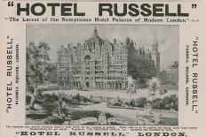 Hotel Russell, Russell Square, London-Harold Oakley-Giclee Print