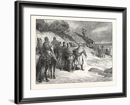 Harold Taken Prisoner by the Count of Ponthieu-null-Framed Giclee Print