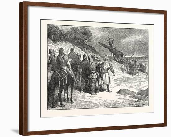 Harold Taken Prisoner by the Count of Ponthieu-null-Framed Giclee Print