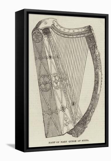 Harp of Mary Queen of Scots-null-Framed Premier Image Canvas