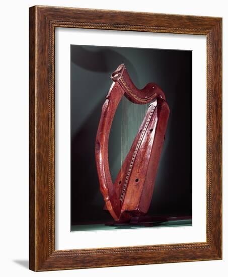 Harp-Celtic-Framed Giclee Print