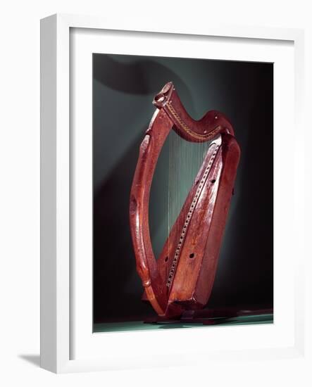 Harp-Celtic-Framed Giclee Print