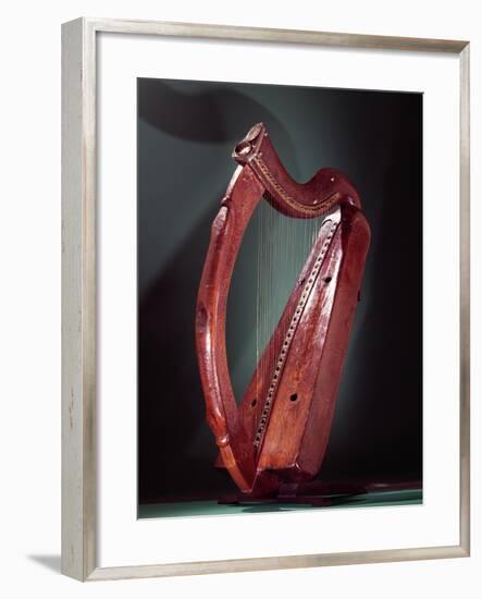 Harp-Celtic-Framed Giclee Print