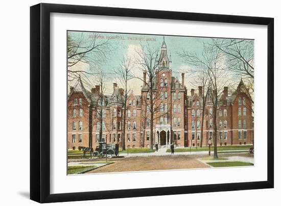 Harper Hospital, Detroit, Michigan-null-Framed Premium Giclee Print