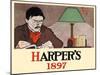 Harper's 1897-Edward Penfield-Mounted Art Print