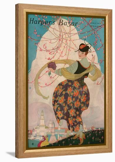 Harper's Bazaar, April 1916-null-Framed Stretched Canvas