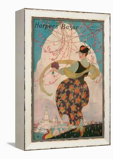 Harper's Bazaar, April 1916-null-Framed Stretched Canvas