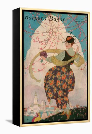 Harper's Bazaar, April 1916-null-Framed Stretched Canvas