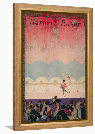 Harper's Bazaar, July 1916-null-Framed Stretched Canvas