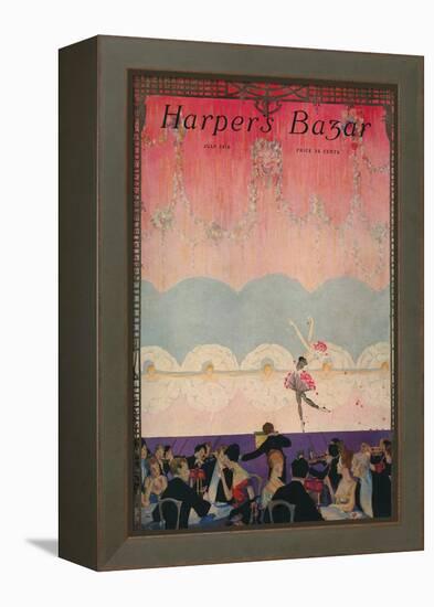 Harper's Bazaar, July 1916-null-Framed Stretched Canvas