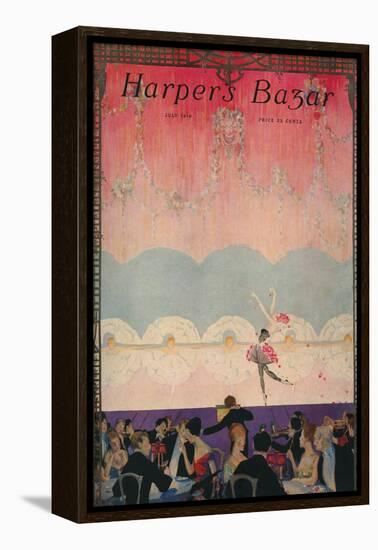 Harper's Bazaar, July 1916-null-Framed Stretched Canvas