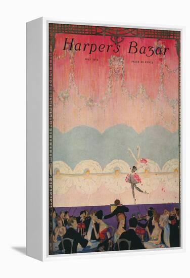 Harper's Bazaar, July 1916-null-Framed Stretched Canvas