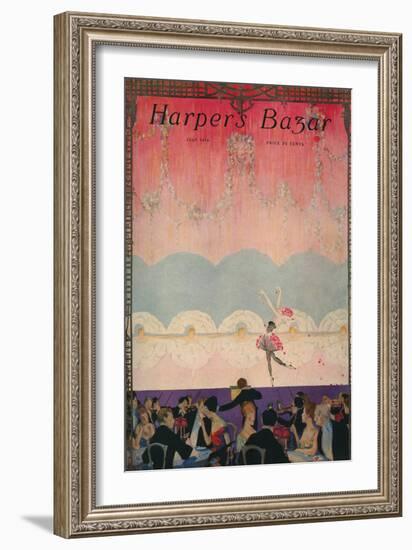Harper's Bazaar, July 1916-null-Framed Art Print