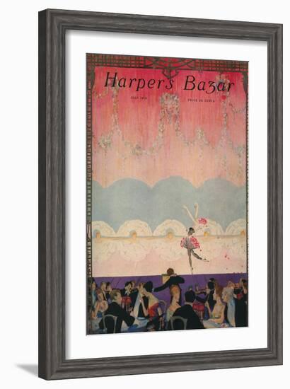 Harper's Bazaar, July 1916-null-Framed Art Print