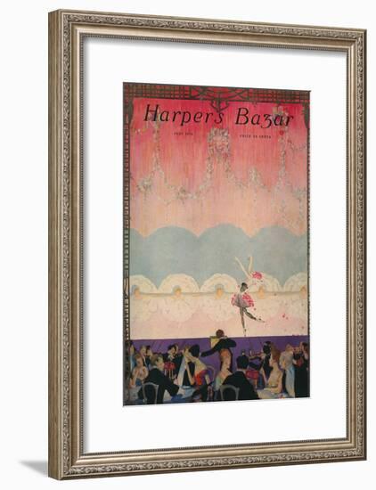 Harper's Bazaar, July 1916-null-Framed Art Print