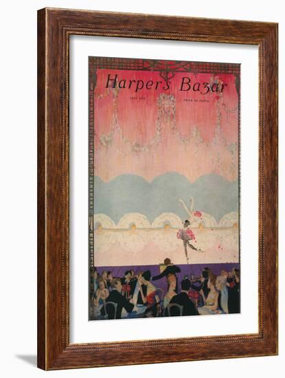 Harper's Bazaar, July 1916-null-Framed Art Print