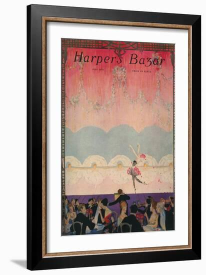 Harper's Bazaar, July 1916-null-Framed Art Print