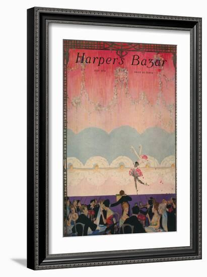 Harper's Bazaar, July 1916-null-Framed Art Print