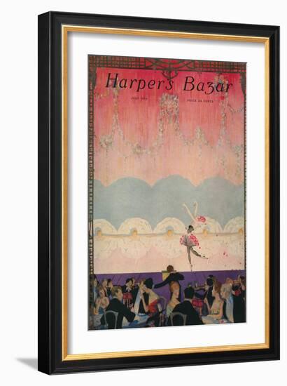 Harper's Bazaar, July 1916-null-Framed Art Print