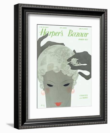 Harper's Bazaar, March 1932-null-Framed Premium Giclee Print